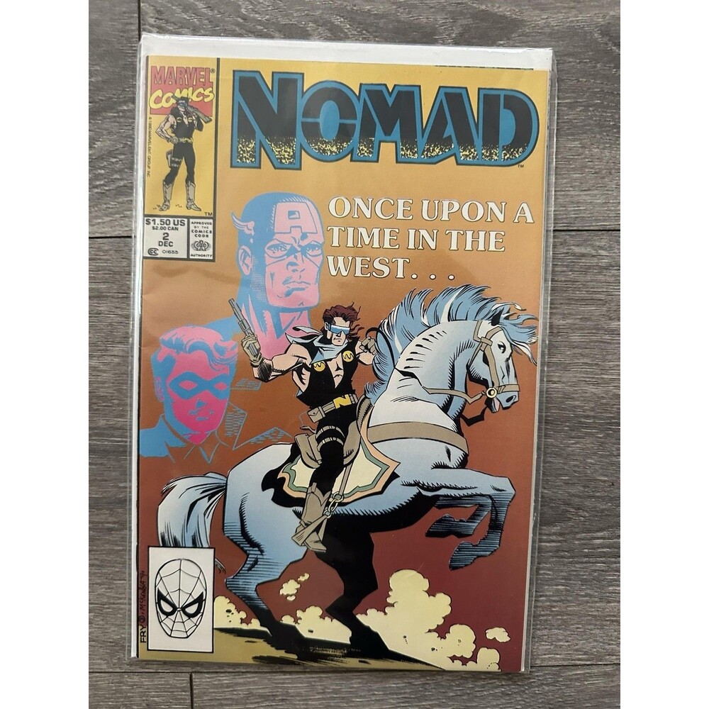 Marvel Nomad #2 Once Upon A Time In The West Single Issue Comic Vintage